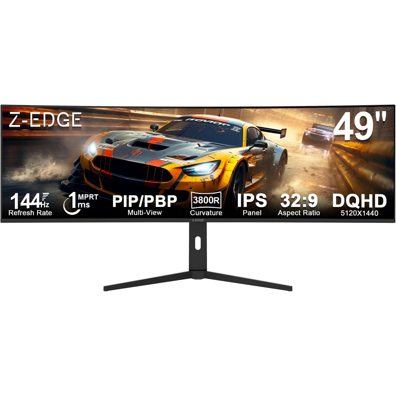 Z Z-EDGE Monitor ultrawide 49" IPS curvo 5K (5120x1440) 144Hz con USB-C y KVM UG49W