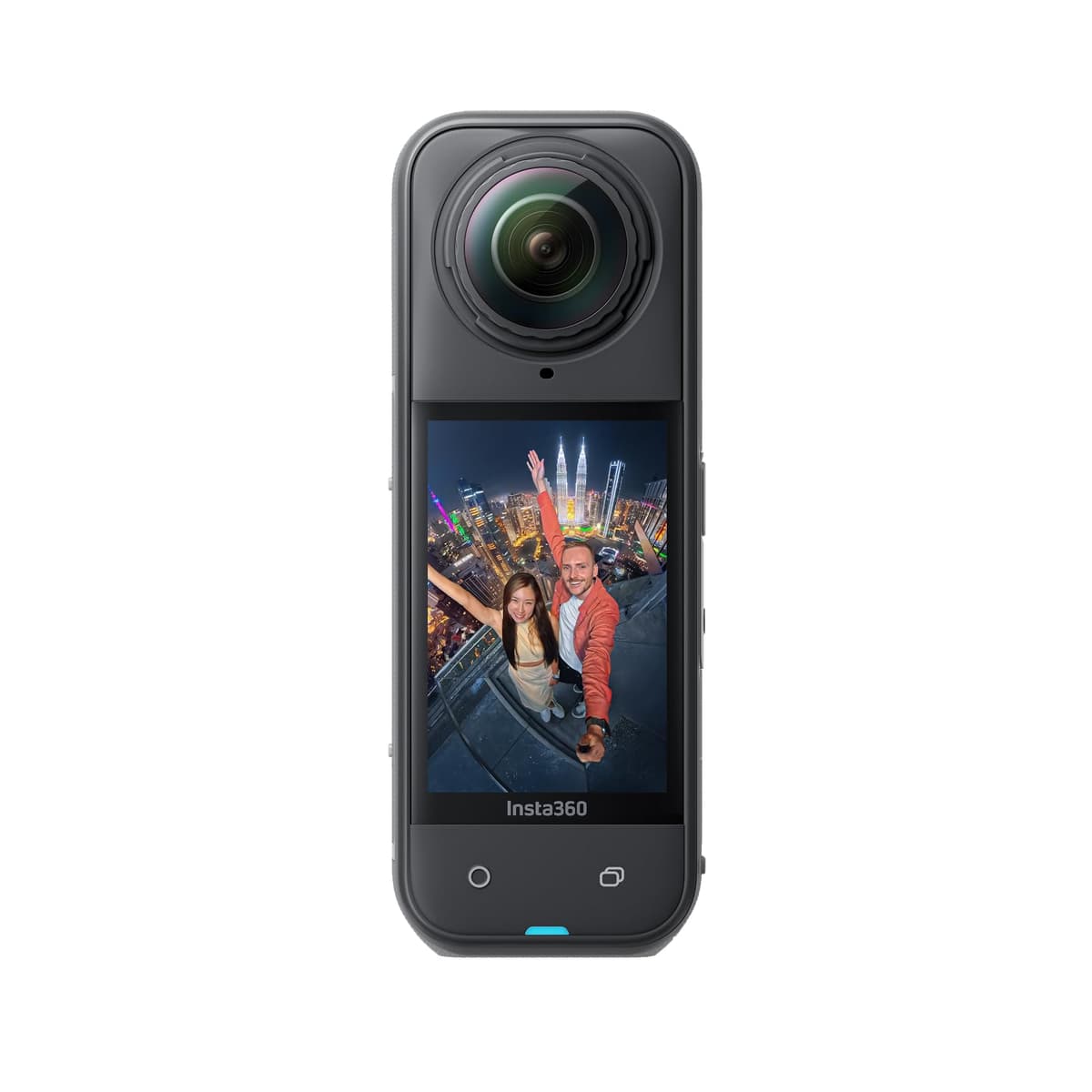 Insta360 X5 - Cámara de acción 360° impermeable 8K con estabilización y lente reemplazable CINSAAHA-S