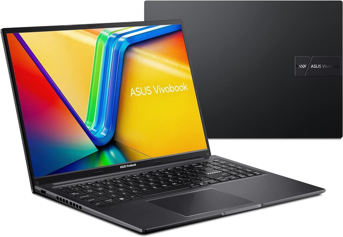 Asus VivoBook 16 Portátil de Alto Rendimiento en Negro Intel i7 de 10 núcleos hasta 4.7 GHz 16 GB RAM 512 GB SSD 16" WUXGA Cámara Web HDMI W11 (F1605 - Reacondicionado)
