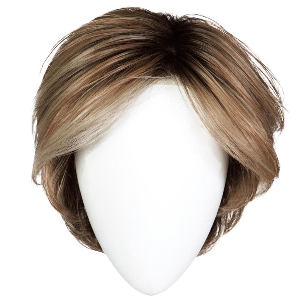 Hair u wear Raquel Welch Monologue - Pixie corto clásico con base hecha a mano, Petite Average, RL38 Smoke
