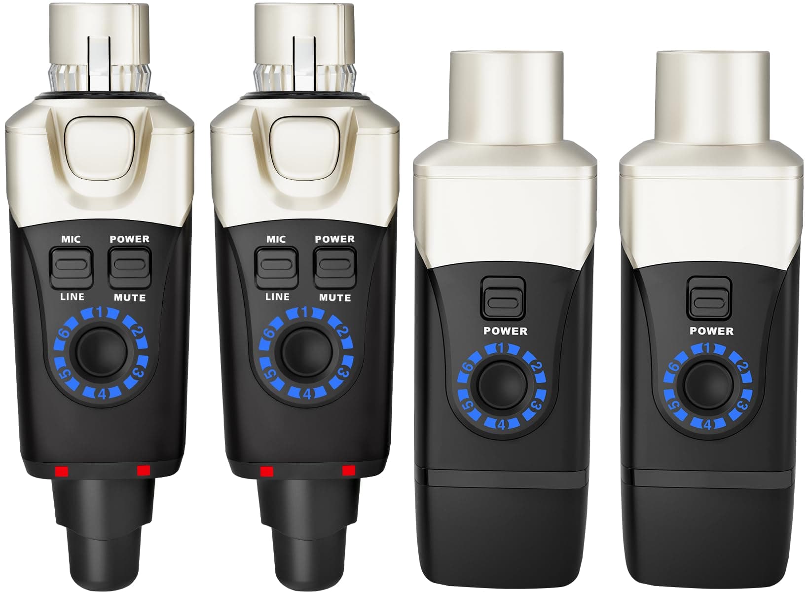 Xvive U3D Sistema inalámbrico estéreo Plug-on XLR