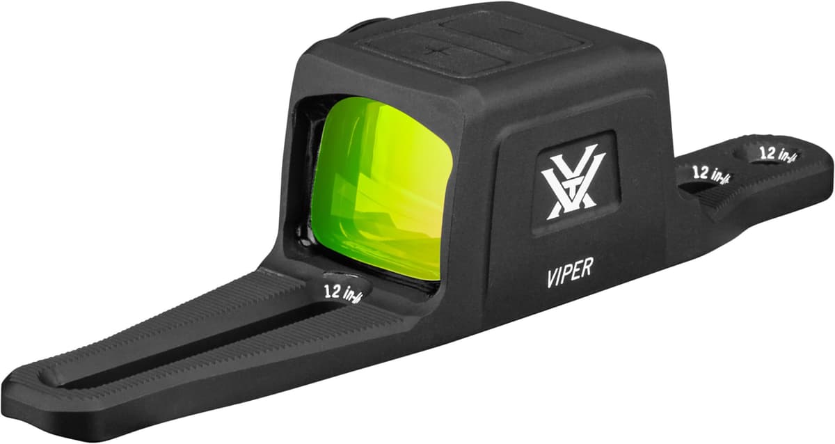 Vortex Viper SG Mirilla Micro Punto Rojo Cerrada (Negro, Talla Única, Punto Verde - Multi-Retícula) VPR-SG