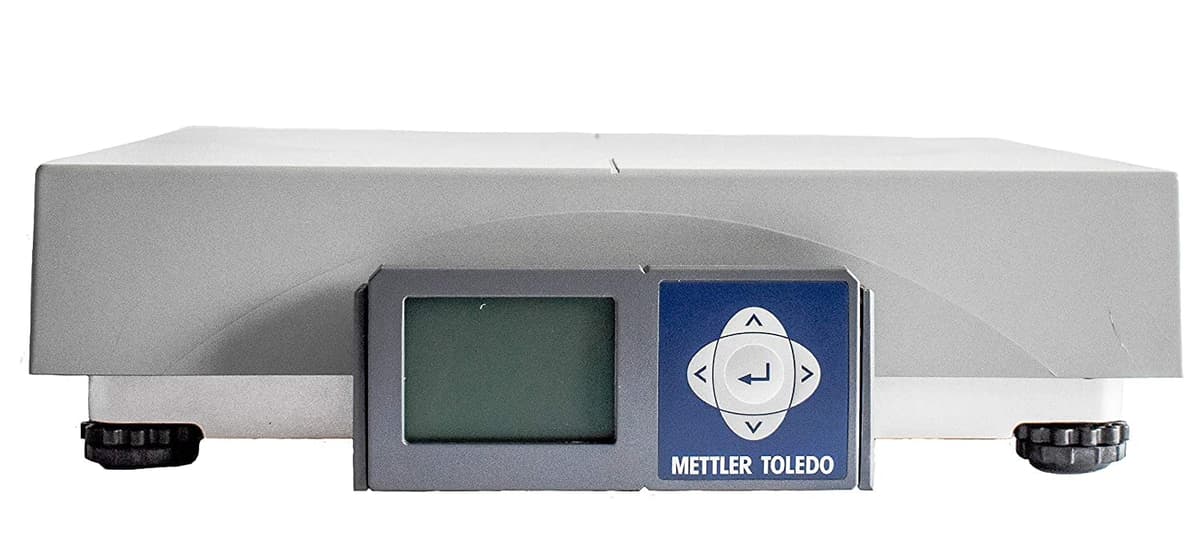 Mettler Toledo BC60 / PS60 Báscula de envío 150 lb con plato ABS y calibración GEOCAL, incluye software ScaleGistics