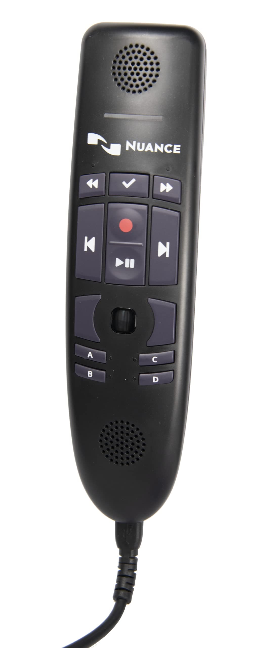 Micrófono Nuance PowerMic 4 para Dragon 16, cable de 9 pies PC-0POWM4N9