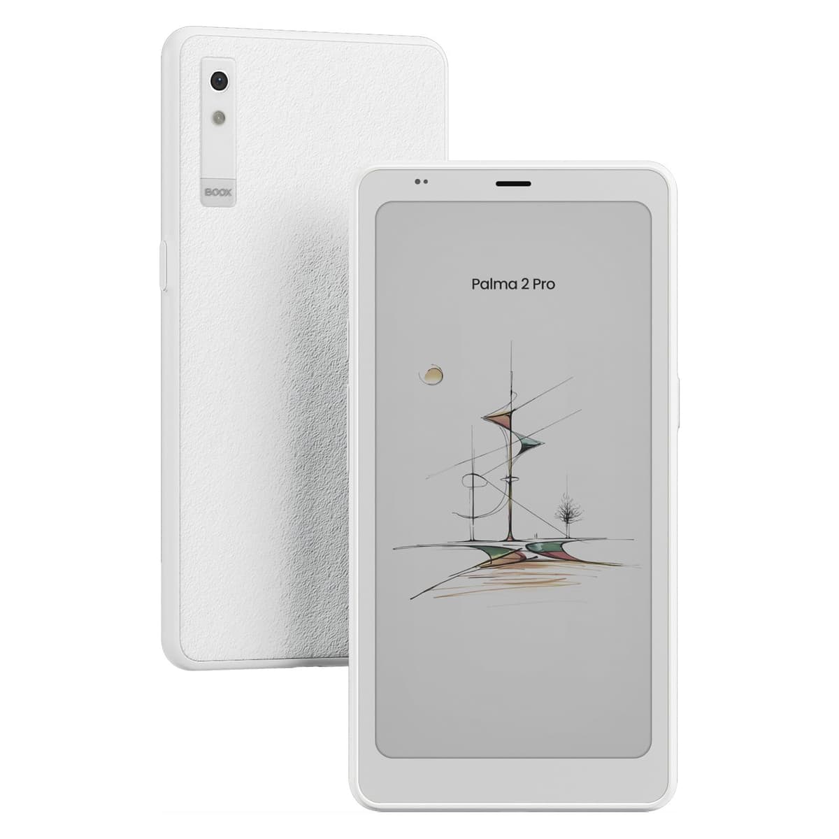 BOOX Palma2 Pro Lector de eBooks con Pantalla Electrónica Móvil 8G 128G 150 PPP en Modo Color (Blanco)