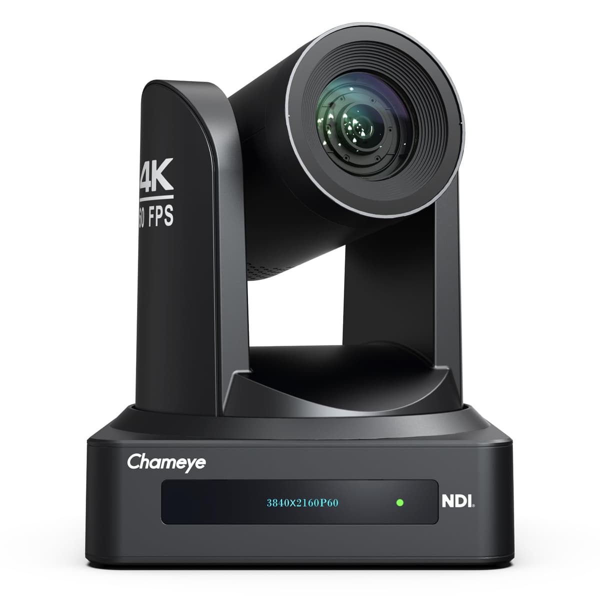 Chameye Cámara PTZ 4K 60FPS NDI 20x Zoom Óptico 4KP60 Auto-Seguimiento AI, HDMI/USB/3G-SDI/LAN/PoE para Iglesia Culto Educación Conferencias Eventos (Licencia NDI Incluida), C520