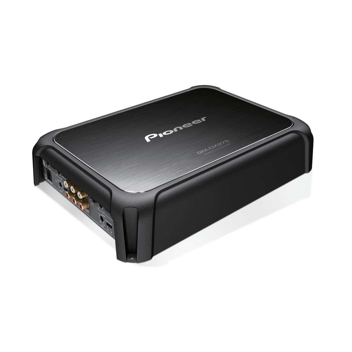 Pioneer GM-DX975 Amplificador para Auto de 5 Canales - 2000 W Máx., Eficiente Clase D, Control de Realce de Graves, Perilla Remota de Graves Incluida, Certificado Hi-Res, Terminales Dorados, Amplificador para Sistema Completo con Control de Graves