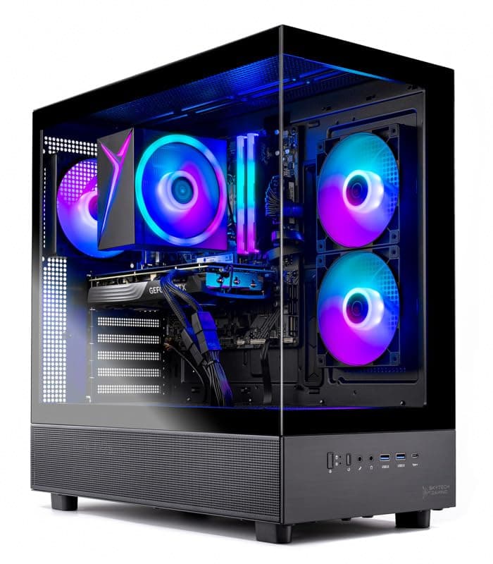 Skytech Gaming Azure 3 (Ryzen 7 7700, RTX 5060 Ti 16GB, 16GB DDR5, 1TB NVMe) ST-AZURE3-1927-B-AM