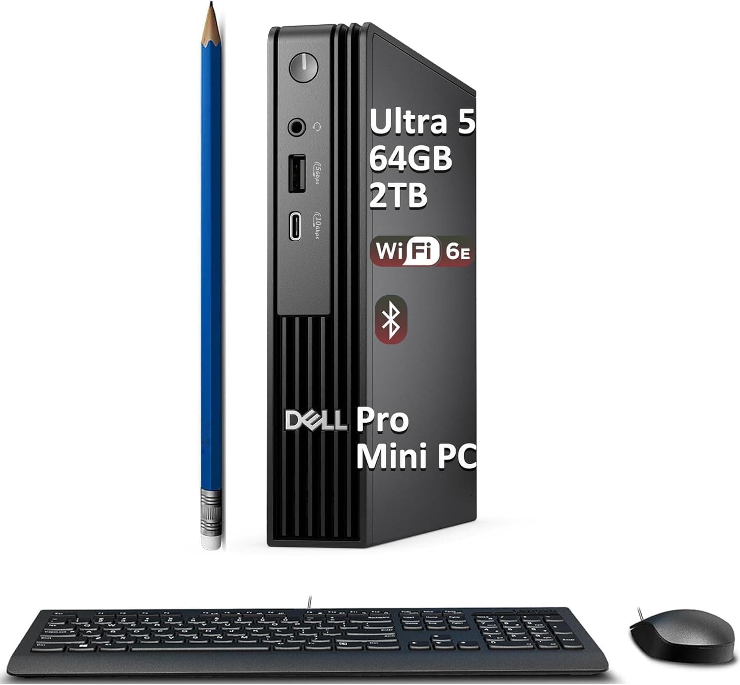 Dell Pro Micro AI PC (OptiPlex 7020/7000 MFF) Intel Core Ultra 5 235T, 64GB DDR5, 2TB SSD, Win11 Pro Dell Pro Micro Desktop