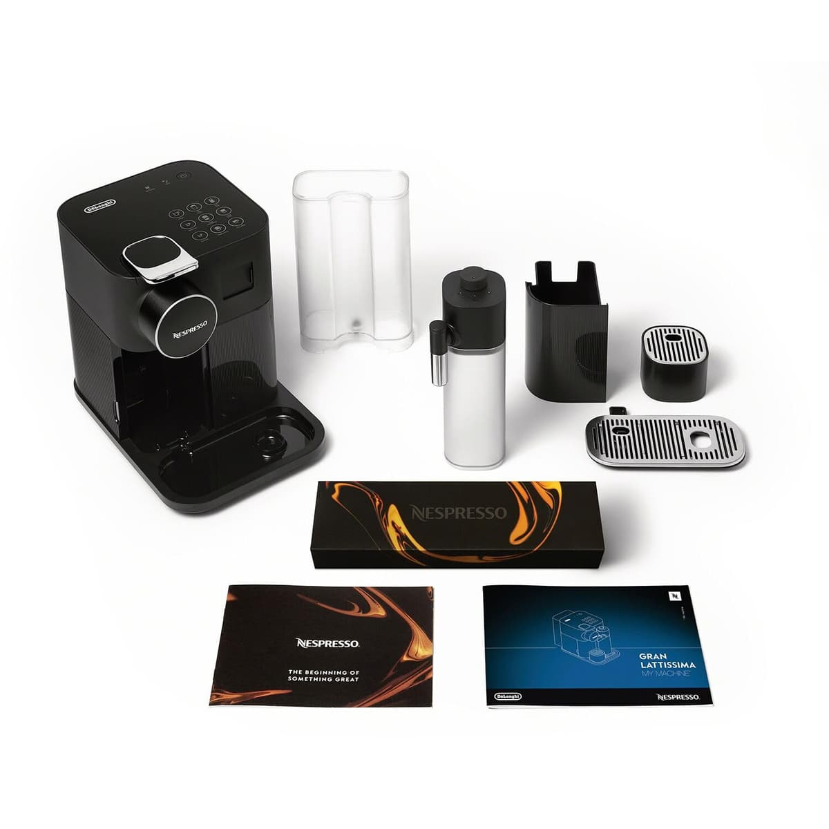 Nespresso Gran Lattissima EN650B Máquina de espresso con espumador de leche - Negro