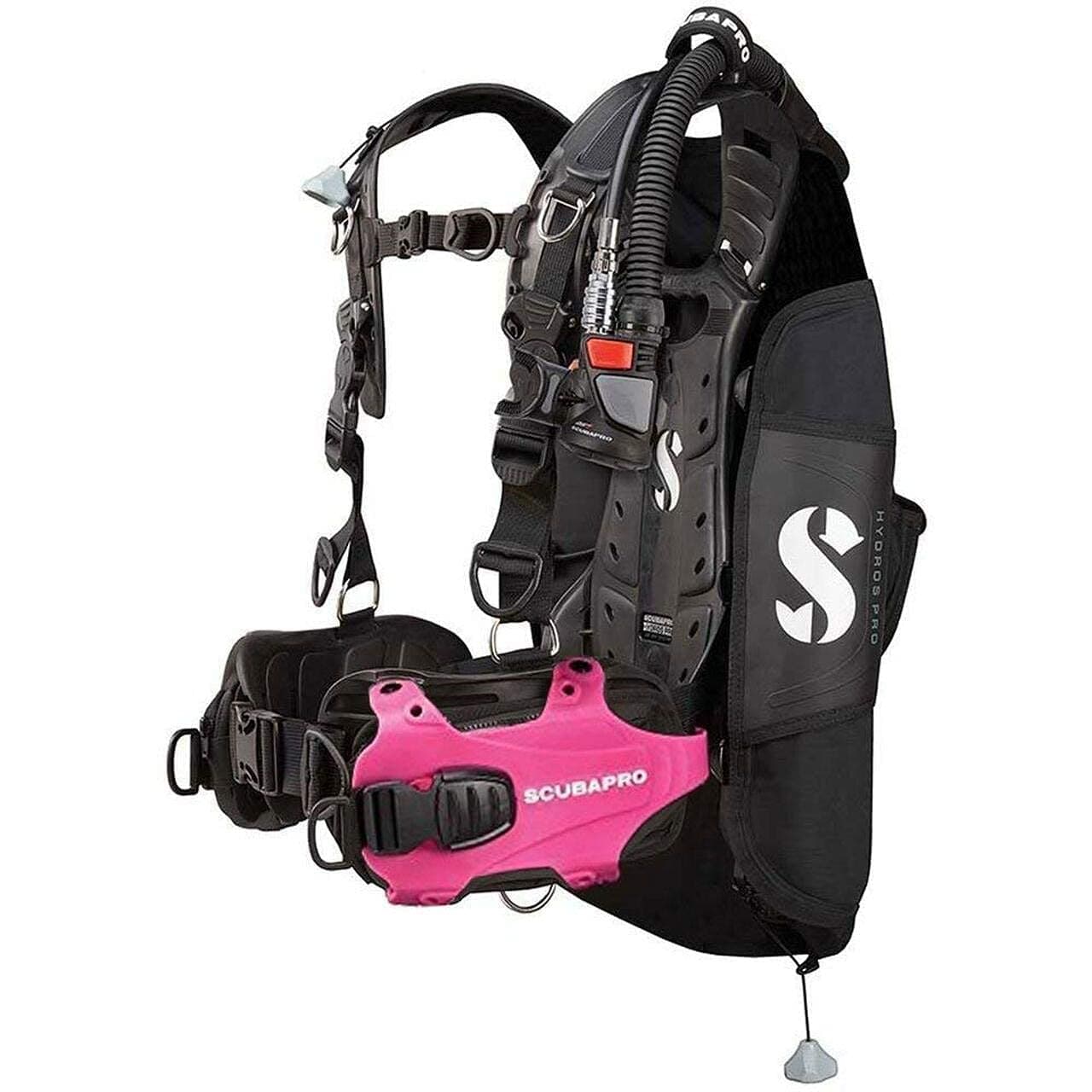 SCUBAPRO Hydros Pro con 5th Gen. Air2 BCD Mujer - White XSmall/Small SPRO-21.736.440-PINK