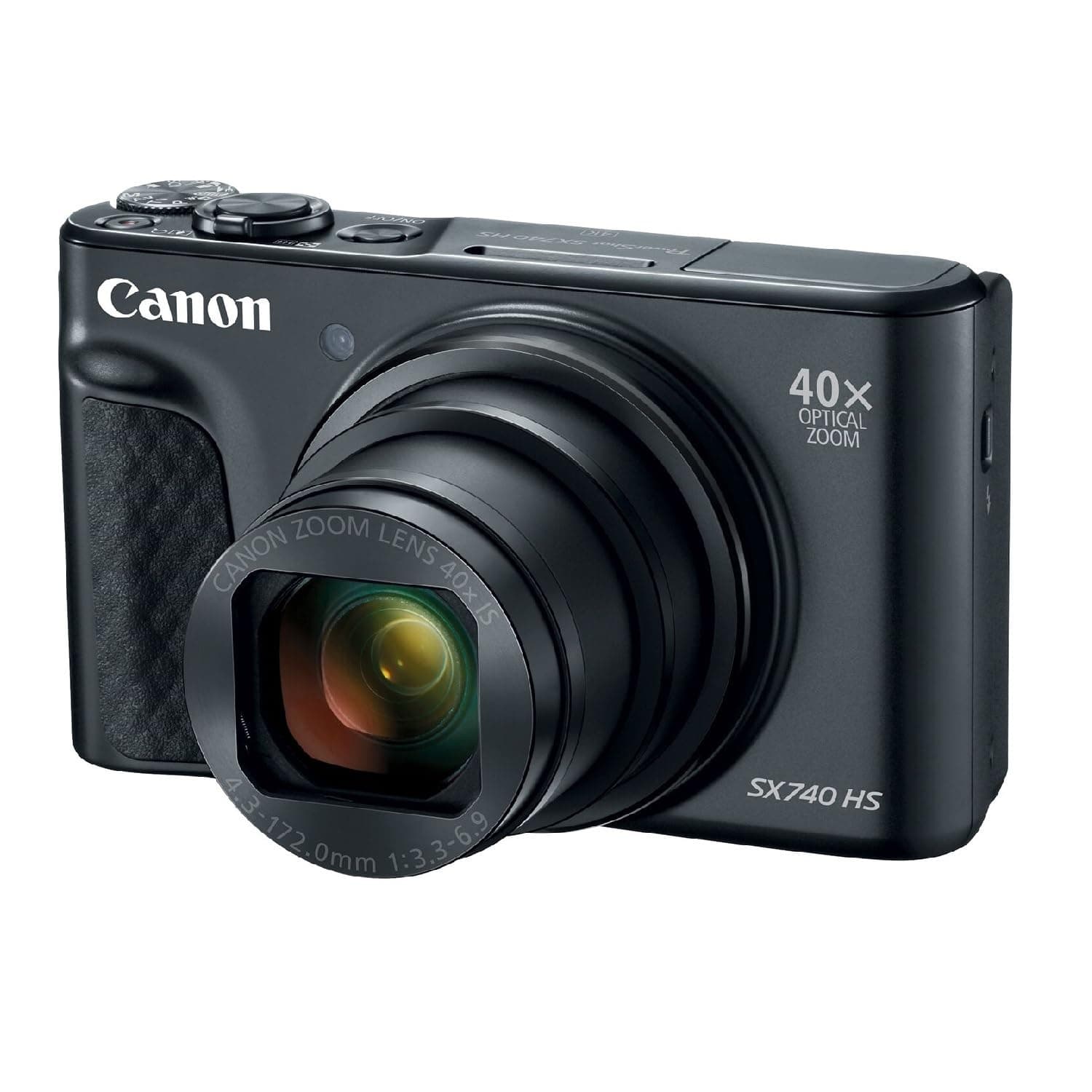 Cámara digital Canon PowerShot SX740 HS (negra) SX740HSBK