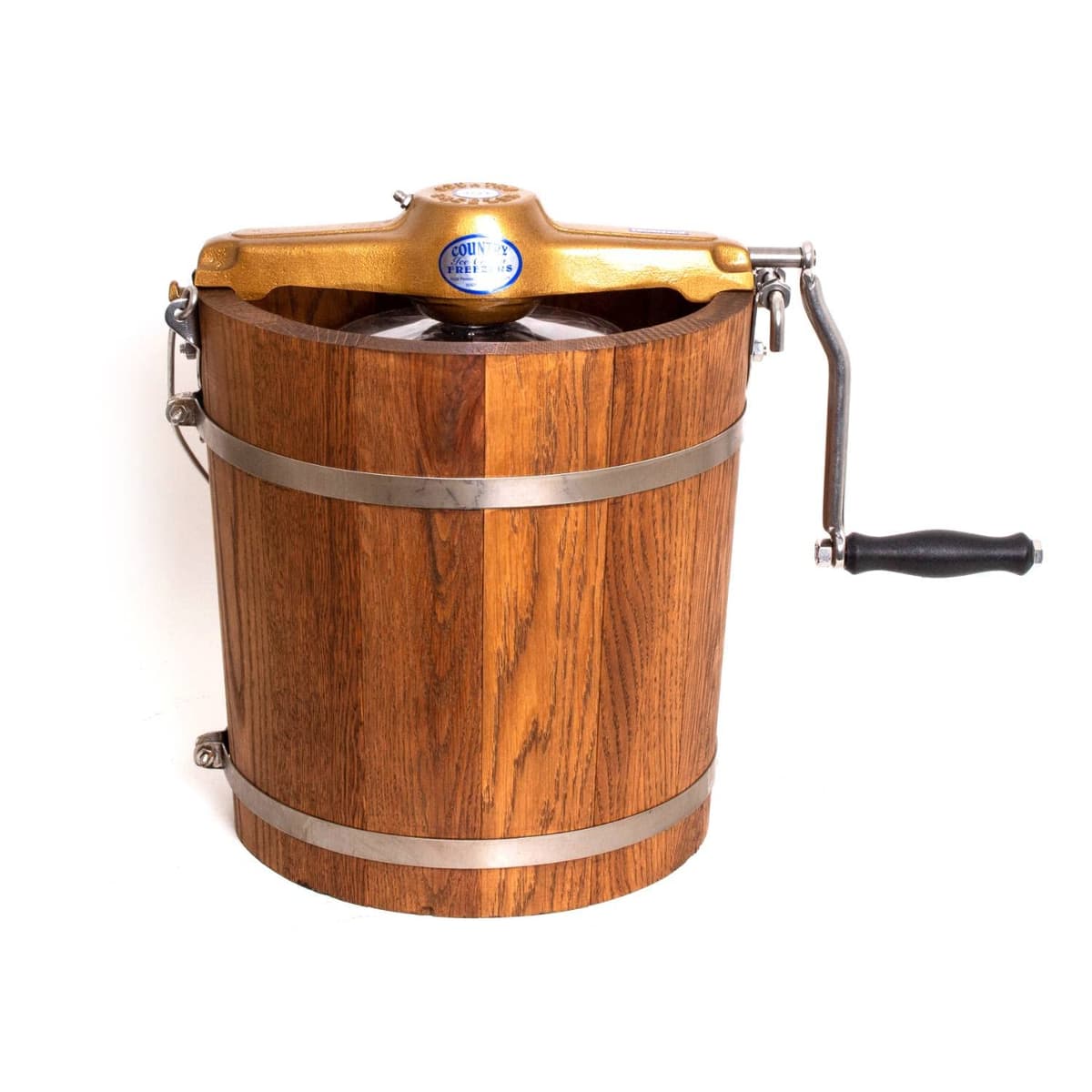 Lehman's Manual Ice Cream Maker Máquina de Helado Manual 4Qt CF04