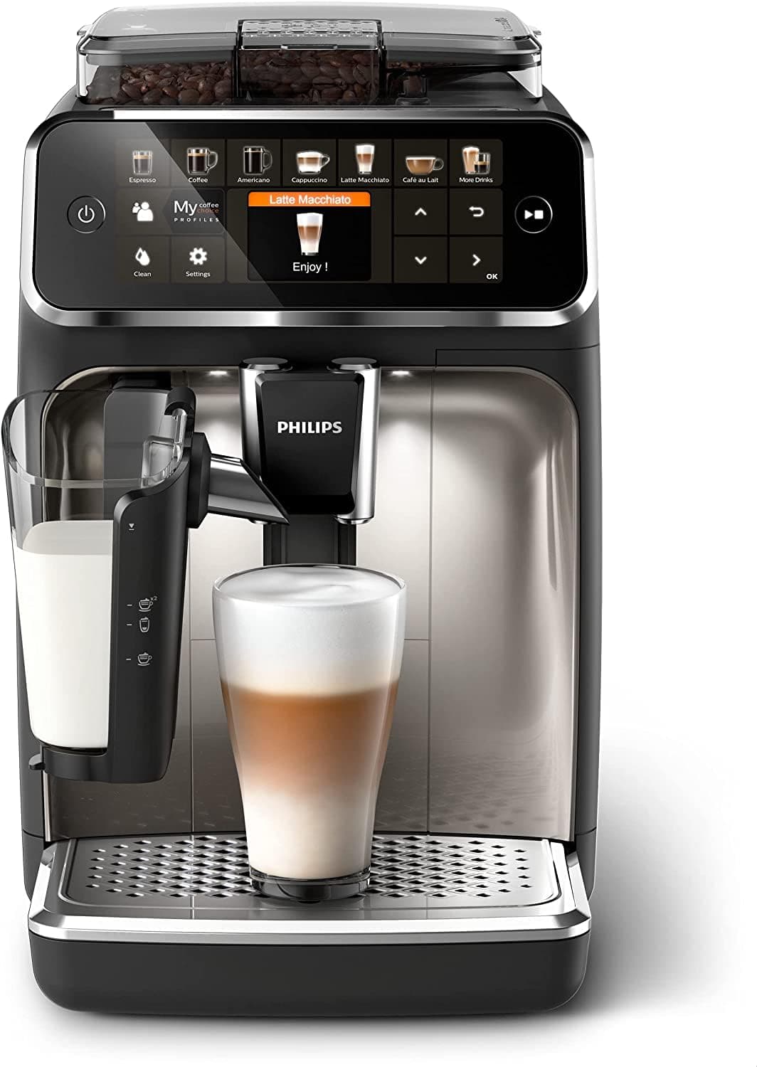 PHILIPS 5400 EP5447/94 cafetera superautomática con LatteGo (Renewed) EP5447/94-cr