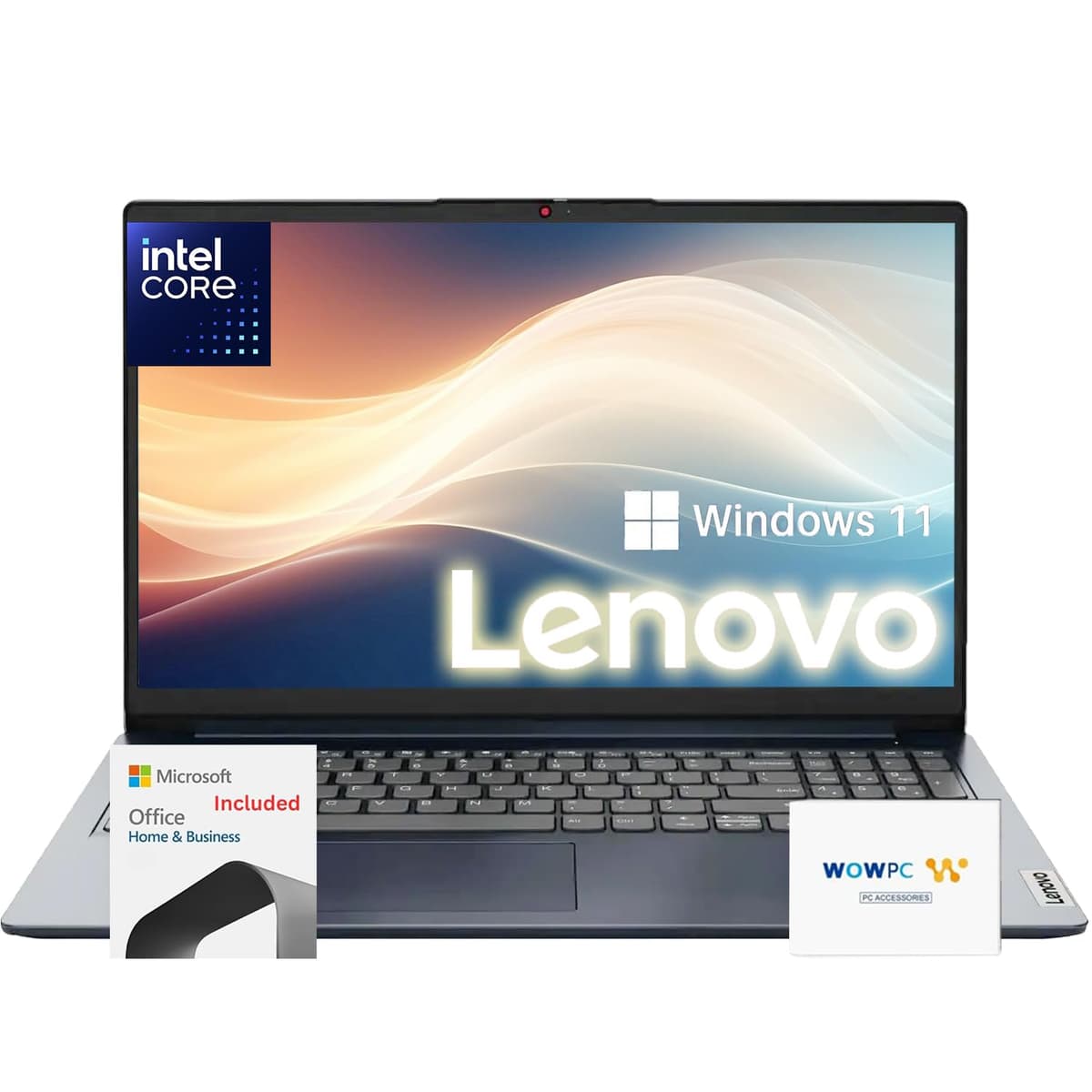 Lenovo Serie Premium IdeaPad Laptop para Estudiantes y Empresas | Modelo Más Reciente | 36 GB RAM | 2.1 TB SSD | 1 Año Office 365 con 1 TB de Almacenamiento en la Nube | Intel Core | 15.6" | Windows 11 | con USB de Recuperación WOWPC Business Laptop