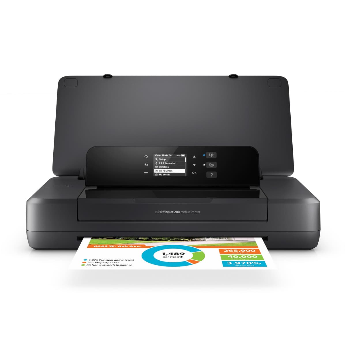HP OfficeJet 200 Impresora Móvil Inalámbrica con Batería (CZ993A) CZ993A#B1H