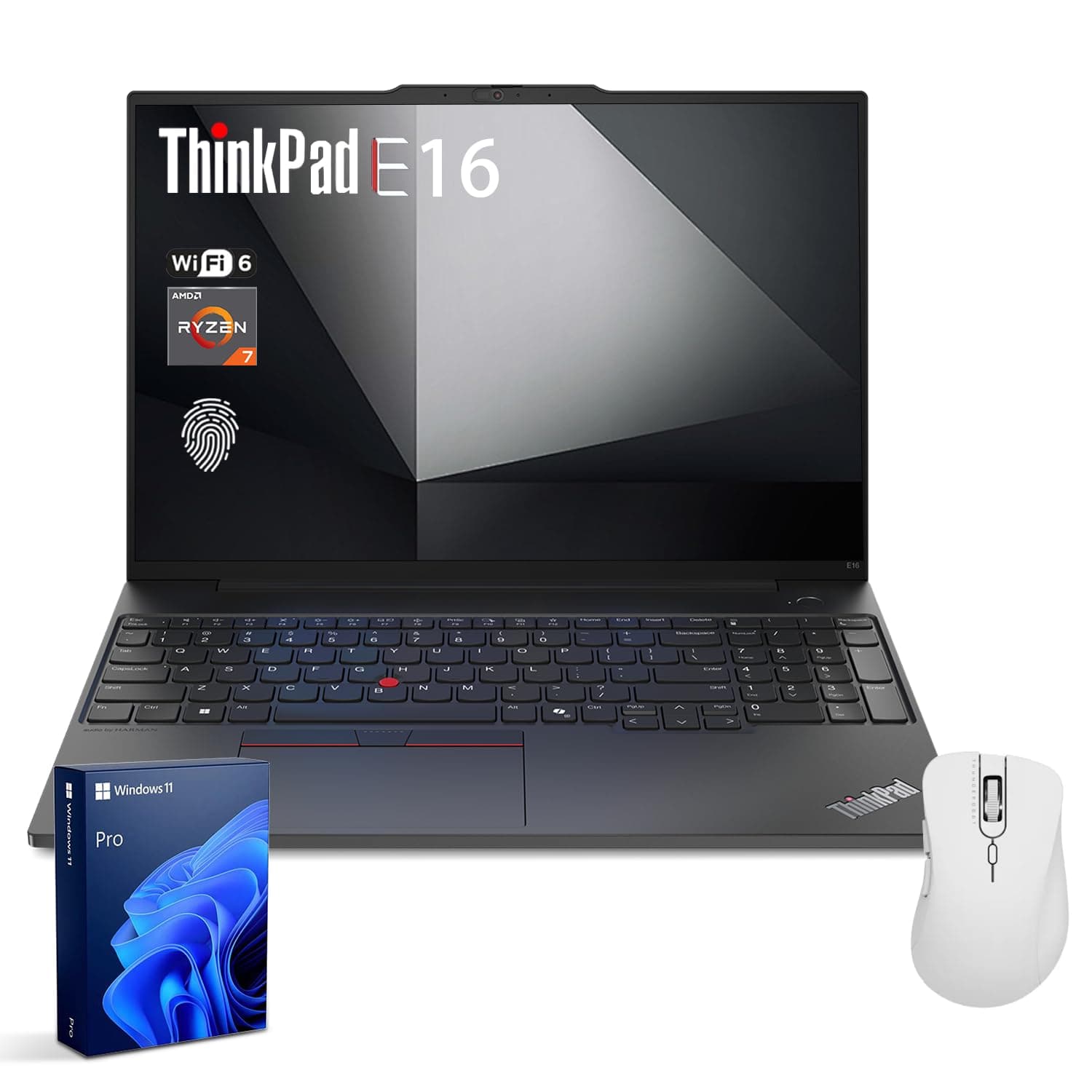 Lenovo ThinkPad E16 Gen 2 16" FHD+ Ryzen 7 7735U, 64GB DDR5, 1TB SSD, Windows 11 Pro (con bundle)