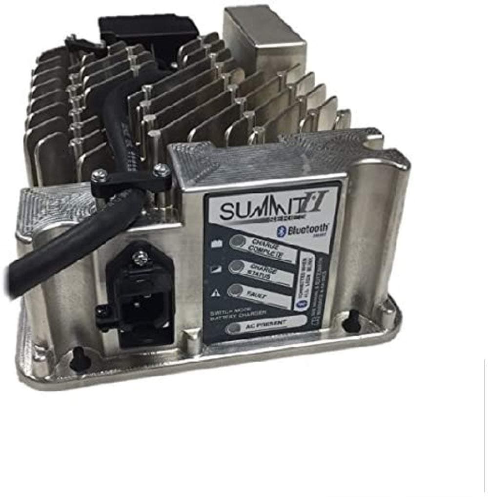 Lester Summit Series II Cargador de batería 650W 36/48V con enchufe E-Z-GO RXV & TXT 48V 3 pines y cable DC 8.5 ft. 30600