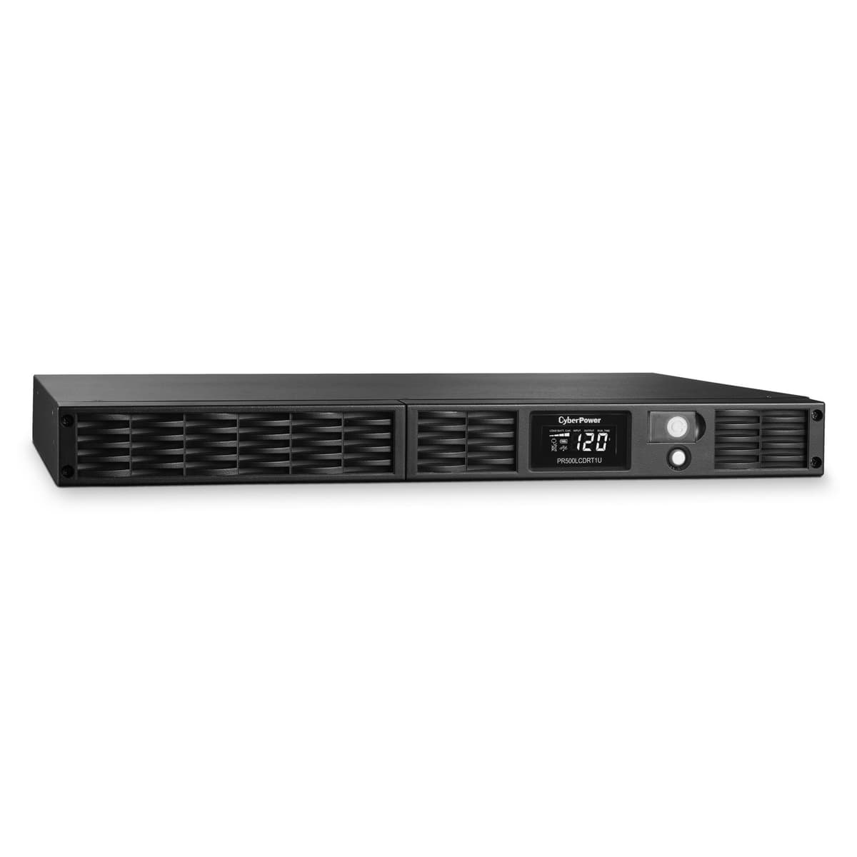 CyberPower PR500LCDRT1U Sistema UPS Senoidal Inteligente con App, 500VA/400W, 7 Salidas, AVR, Rack/Torre 1U