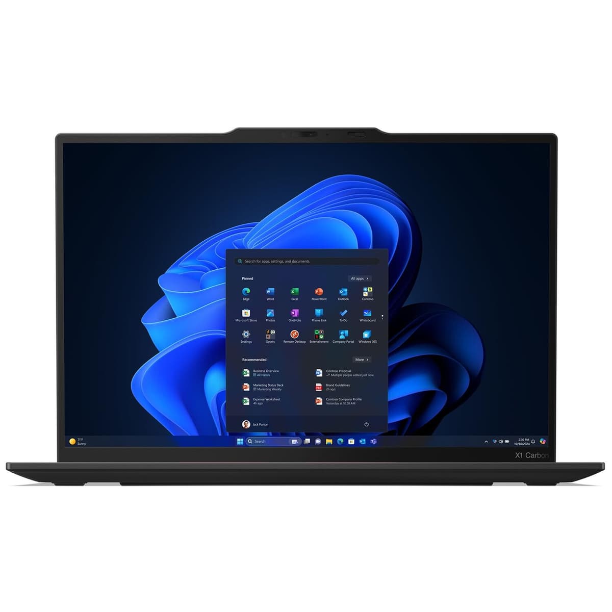 Lenovo ThinkPad X1 Carbon Gen 13 Aura Edition - Laptop OLED 14" - Intel Core Ultra 7 258V - 32 GB LPDDR5X - 512 GB NVMe SSD - Gráficos Intel Arc - Wi-Fi 7 - Windows 11 Pro - Eclipse Black 21NS0014US