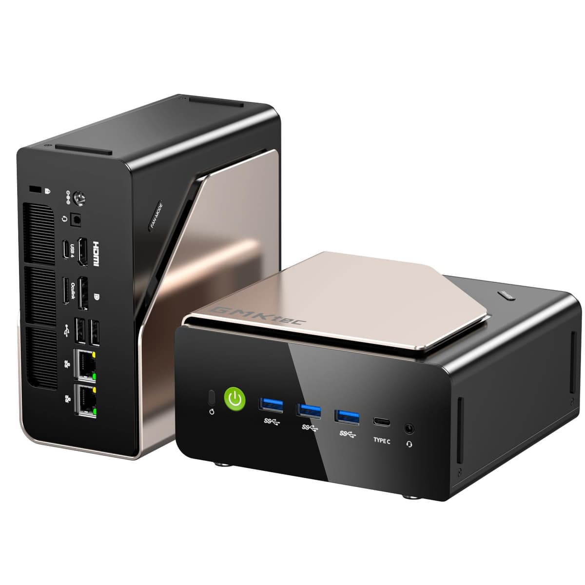 GMKtec EVO-T1 Mini PC con Intel Ultra 9 285H, 64GB DDR5, 2TB PCIe 4.0, Intel Arc 140T, 3x M.2