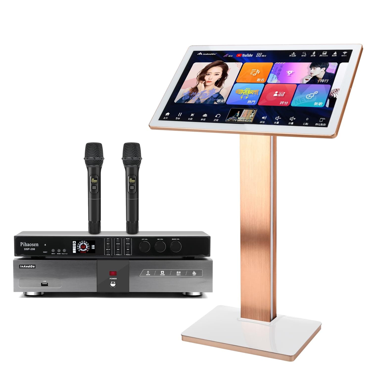KK&H Karaoke KV-V5 MAX con sistema dual Android/KTV y descarga en la nube