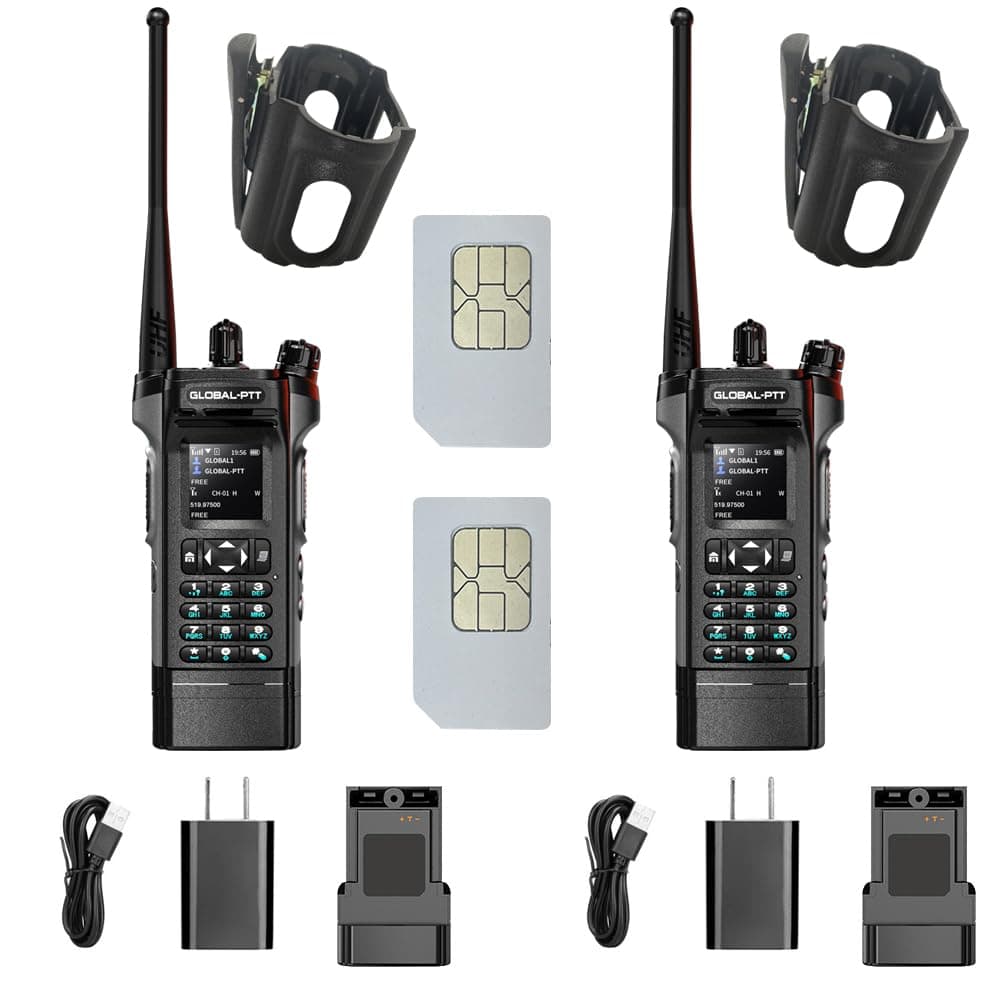 Wurui TXQ 6500 Walkie Talkie LTE 4G + UHF con Global-PTT y llamada telefónica