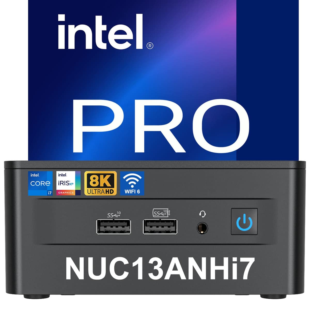 Geekplus Intel NUC 13 Pro NUC13ANHi7 - Core i7-1360P, 32GB, 2TB NVMe, Win11 Pro NUC13ANHi7 32GB RAM + 2TB SSD