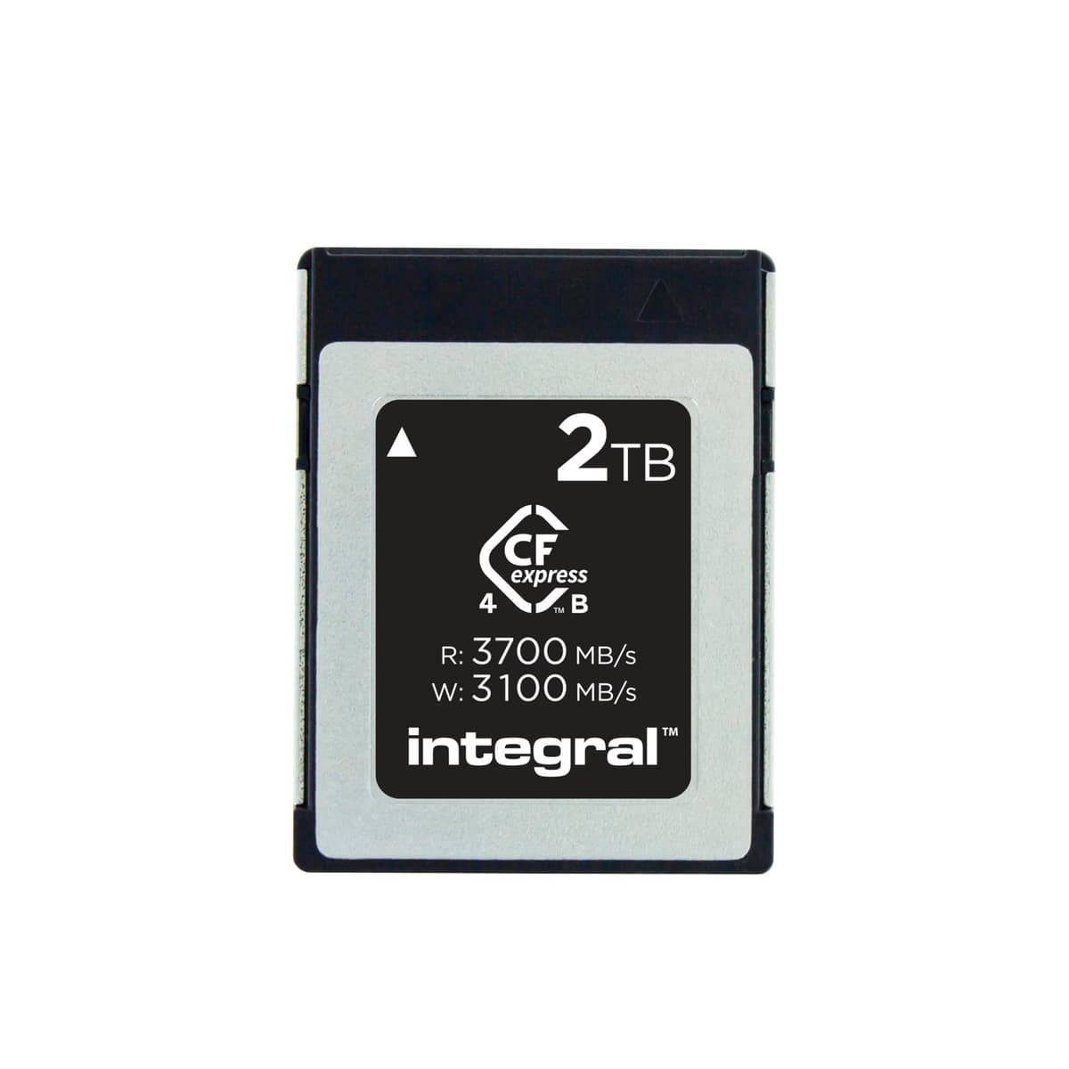 Tarjeta de Memoria Integral Studio Grade CFexpress 4.0 Tipo B 2TB - 3700MB/s Lectura, 3100MB/s Escritura, 1600MB/s Escritura Continua - para Cámaras de Cine Avanzadas y Cámaras DSLR INCFE2TB3700/S1600G4.0