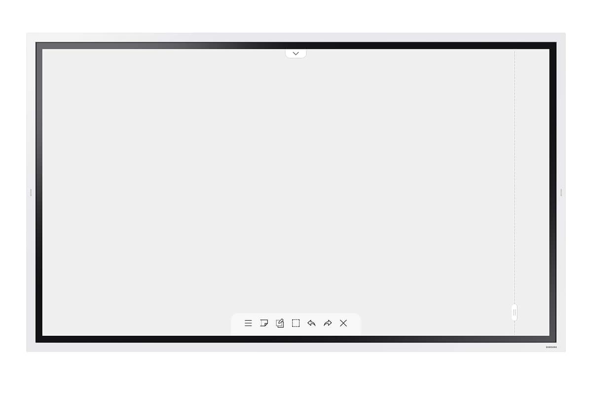 Samsung Flip 2 WM55R 55 inch Digital Flipchart 4K UHD táctil para reuniones