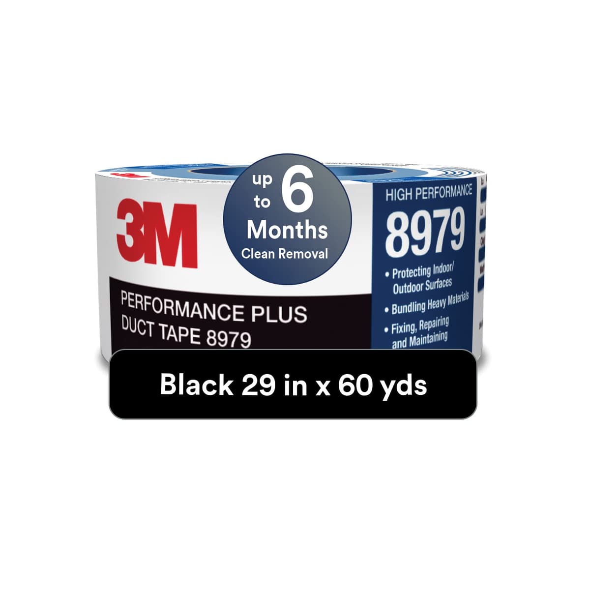 3M Performance Plus 8979 Cinta adhesiva resistente UV, oliva, 29" x 60 yd 92212