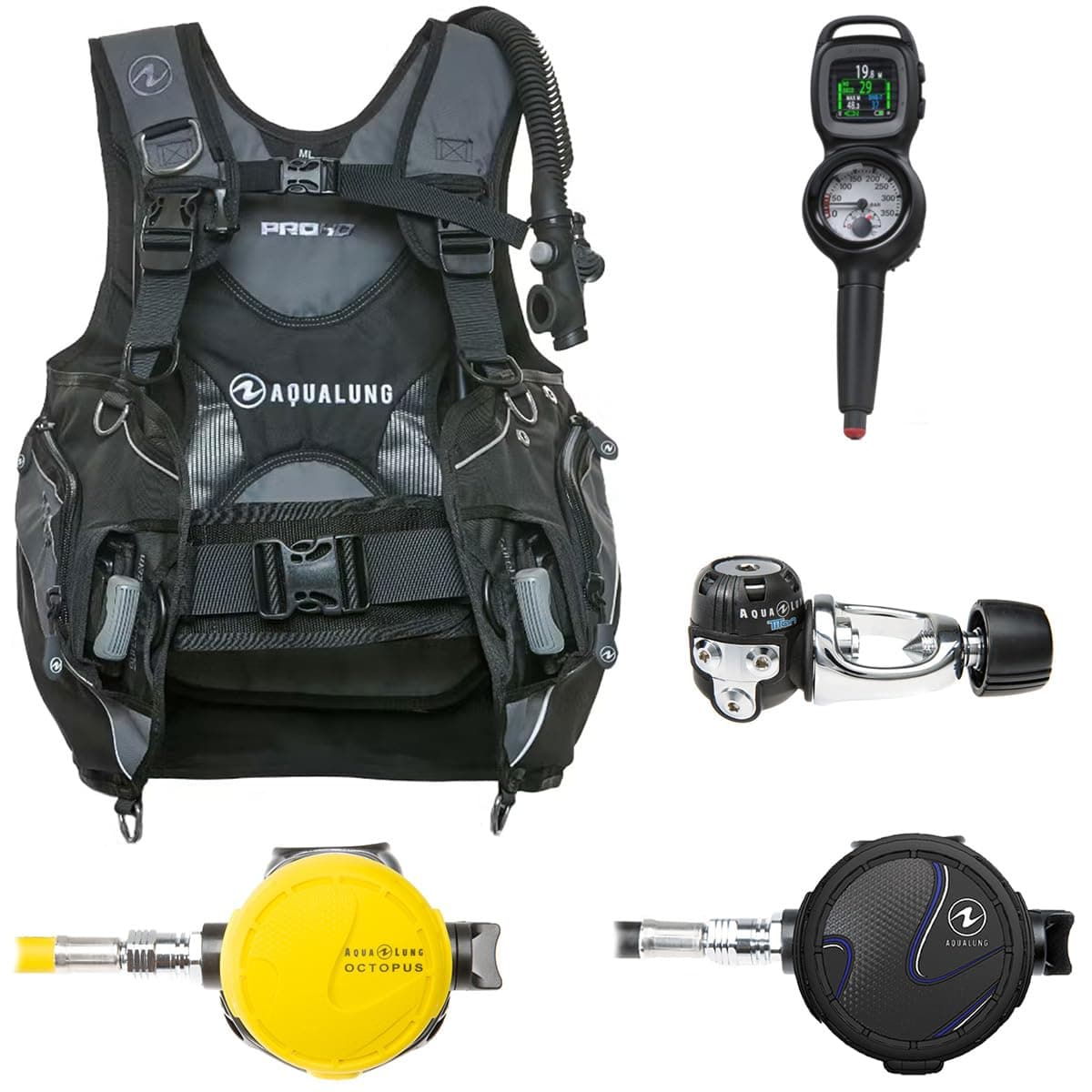 AQUALUNG The Essential Package Hombre PKGM1ESS0110XL