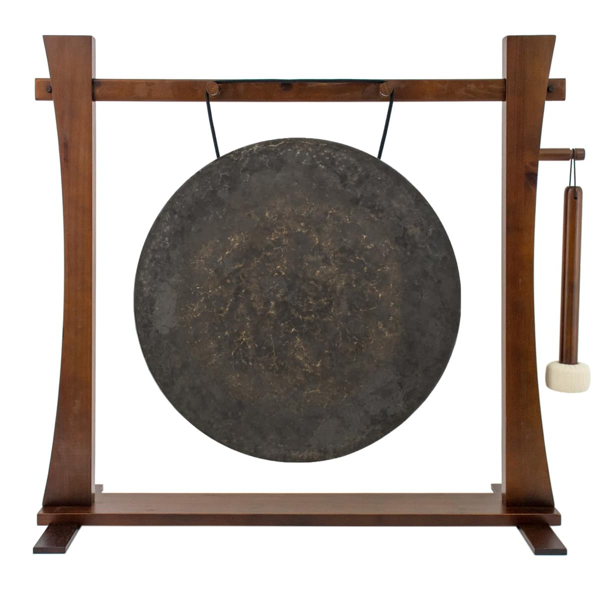 Unlimited Gong 22" Mother Tesla en soporte Spirit Guide con mazo tradicional - incluye gong, soporte y mazo gu-22motherspirit-amz