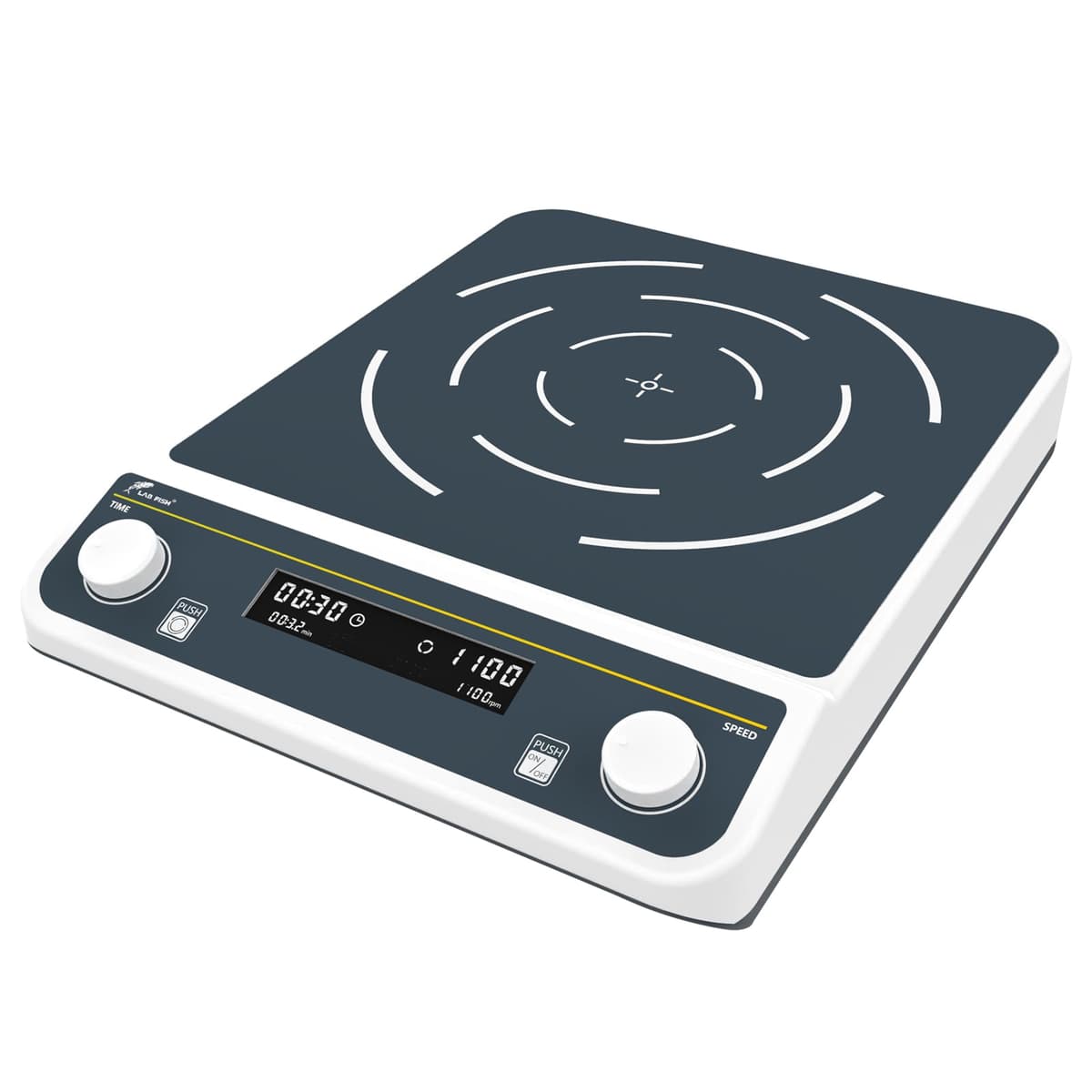LAB FISH Agitador Magnético Digital 50L MS-50L, Placa 13"x13" con Timer y 1100 RPM LFUSMS-50L