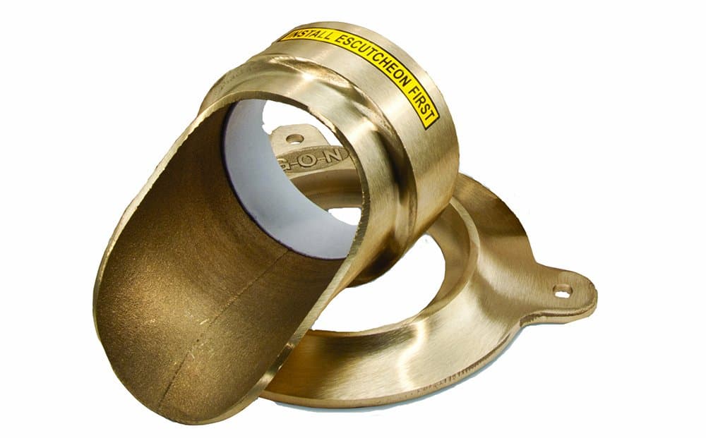 RectorSeal G-O-N 82710 Boquilla y escudete para bajante, instalación directa, 8"