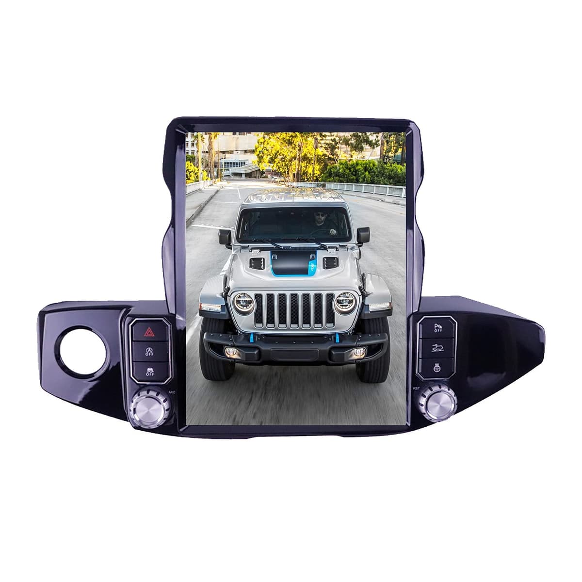ZWNAV Radio Android 13" táctil 1600x1200 para Jeep Wrangler JL 2018-2021, 4GB + 128GB