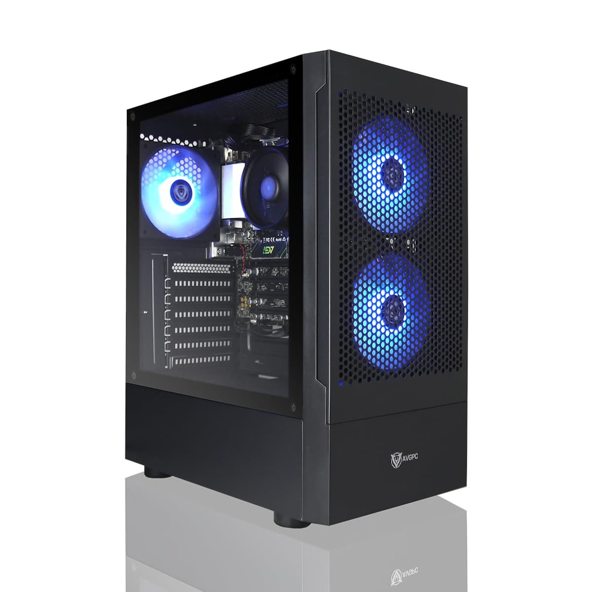 AVGPC Max Gaming PC - AMD Ryzen 5 5600GT, 16 GB DDR4 RAM, 1 TB SSD M.2 NVMe, Windows 11, WiFi (AMD Ryzen 5 | Gráficos Radeon) AV-MAX-5600GT