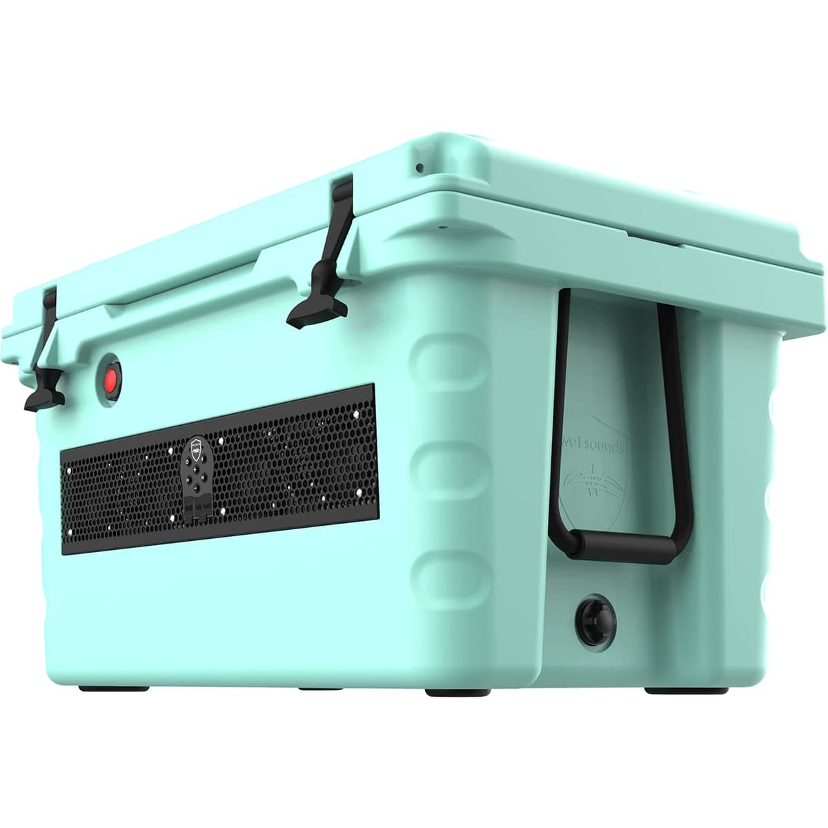 Wet Sounds SHIVR-55-SFM Soundbar Cooler bluetooth 58 qt Seafoam