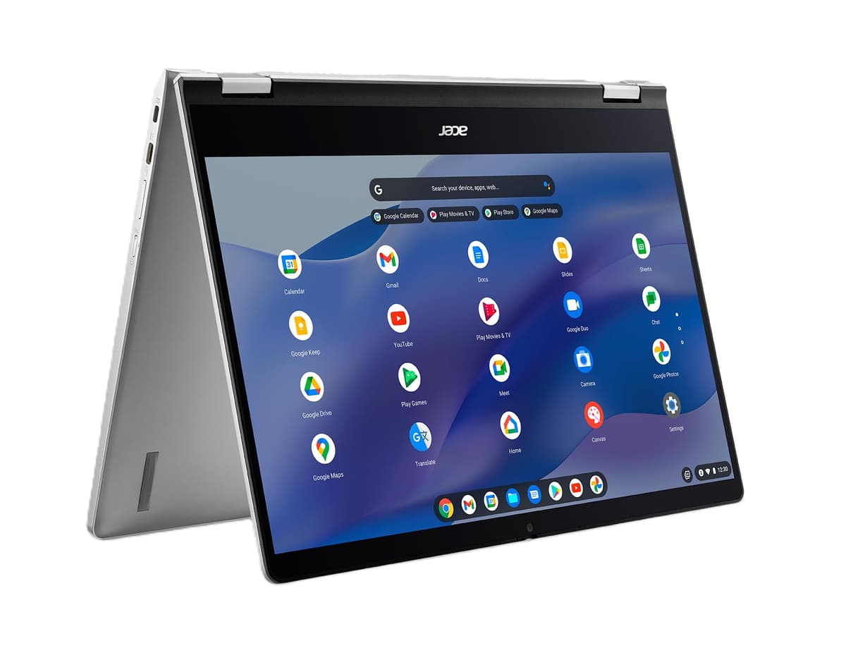 acer Chromebook Spin 514 CP514-3HH-R6VK Portátil | AMD Ryzen 5 5625C | Pantalla táctil IPS FHD de 14" | 8 GB LPDDR4X | 128 GB eMMC | Wi-Fi 6 | Cámara FHD | Puerto HDMI | Teclado retroiluminado | Chrome OS | Funda NX.KB2AA.001