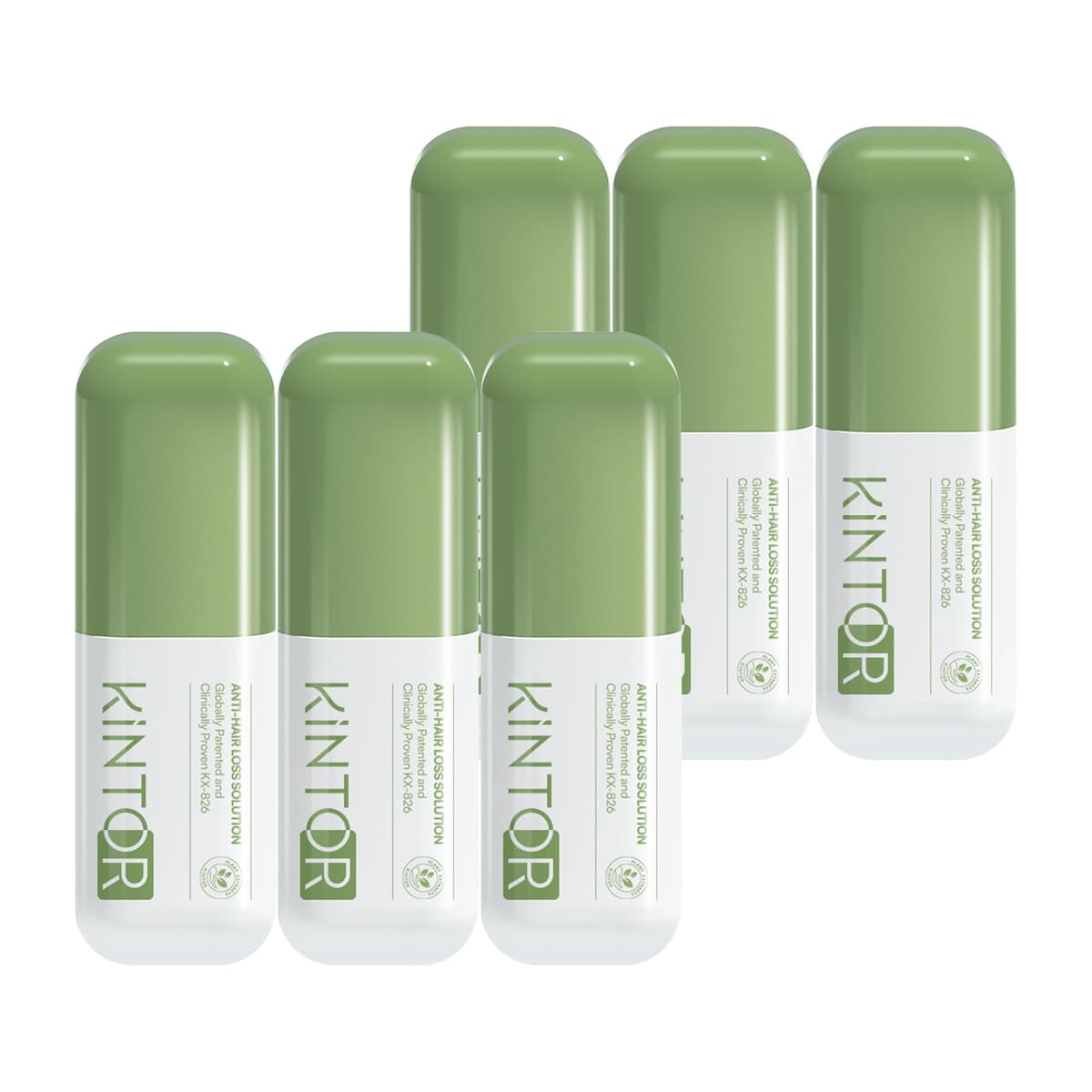 KINTOR 0.5% KX-826 Spray para Crecimiento Capilar, Bloqueador de DHT, Reparador del Cabello, Más Grueso, Fortalecedor, Apariencia Más Abundante y Saludable, Reduce la Caída, para Hombres y Mujeres, A Base de Plantas 360 ml