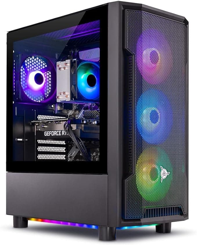 Skytech Shadow - Intel i5-13400F, RTX 4060 8GB, 32GB DDR5, 1TB NVMe, 650W Gold, Wi-Fi, Win 11 ST-SHADOW4-1185-B-AM