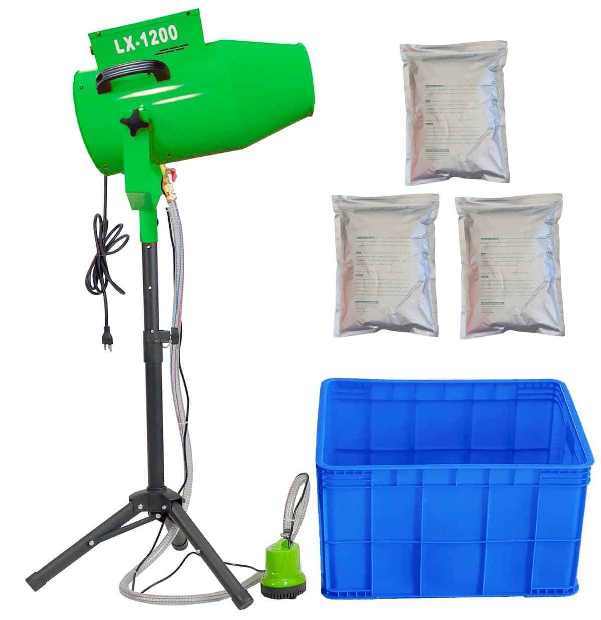 LANGXUN Máquina de espuma 1200W para fiestas al aire libre FoamMachine-1200-2023