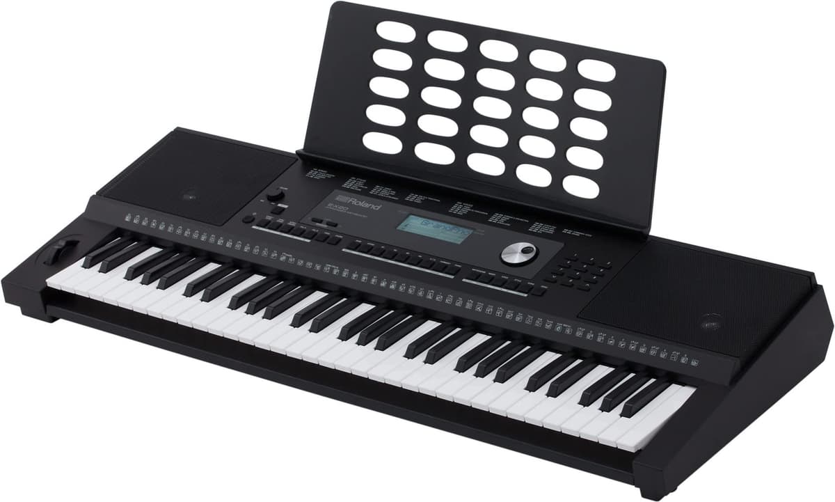 Roland E-X20 Teclado Arranger portátil con funda y libro de escalas