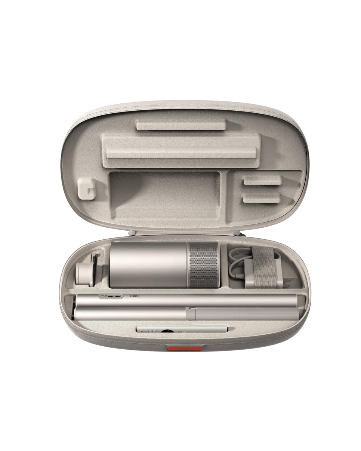 XGIMI MoGo 3 Pro Portable Projector Collection con filtro óptico, estuche y soporte PowerBase