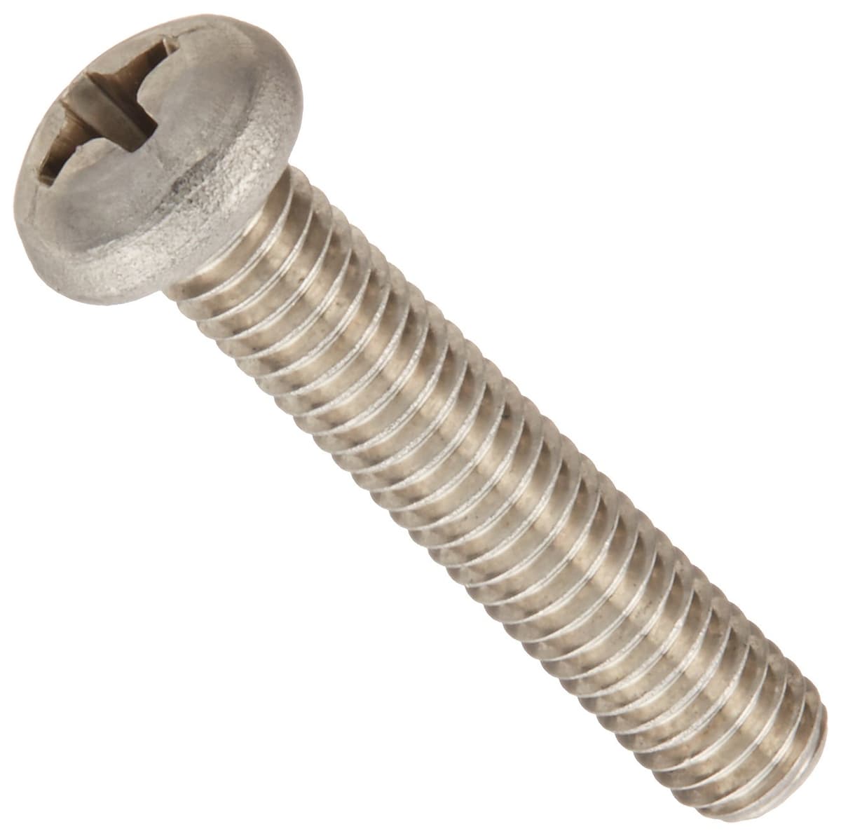 Small Parts Tornillo de máquina 18-8 acero inoxidable, cabeza redonda, Phillips, #4-40, 3/8" (paquete 100)
