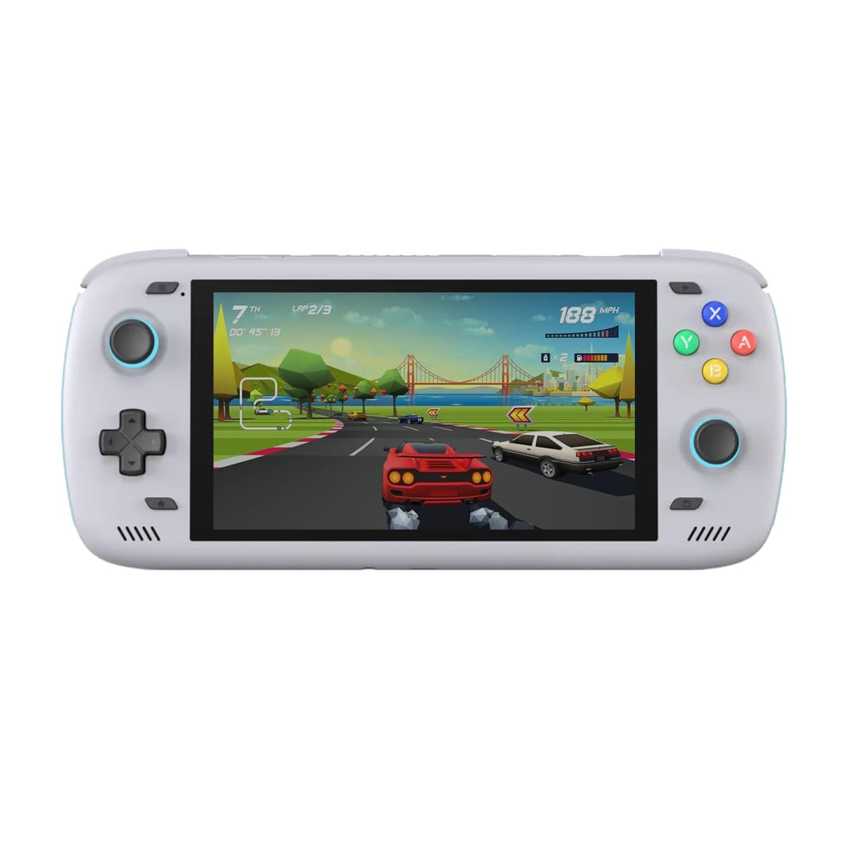AYN Odin 2 Pro consola portátil Android para juegos con alto rendimiento, CPU octa-core Snapdragon 8 Gen 2, GPU Adreno 740, 12 GB de RAM, 256 GB de almacenamiento, pantalla de 6" 1080p, Wi-Fi 7, Android 13, HDMI.