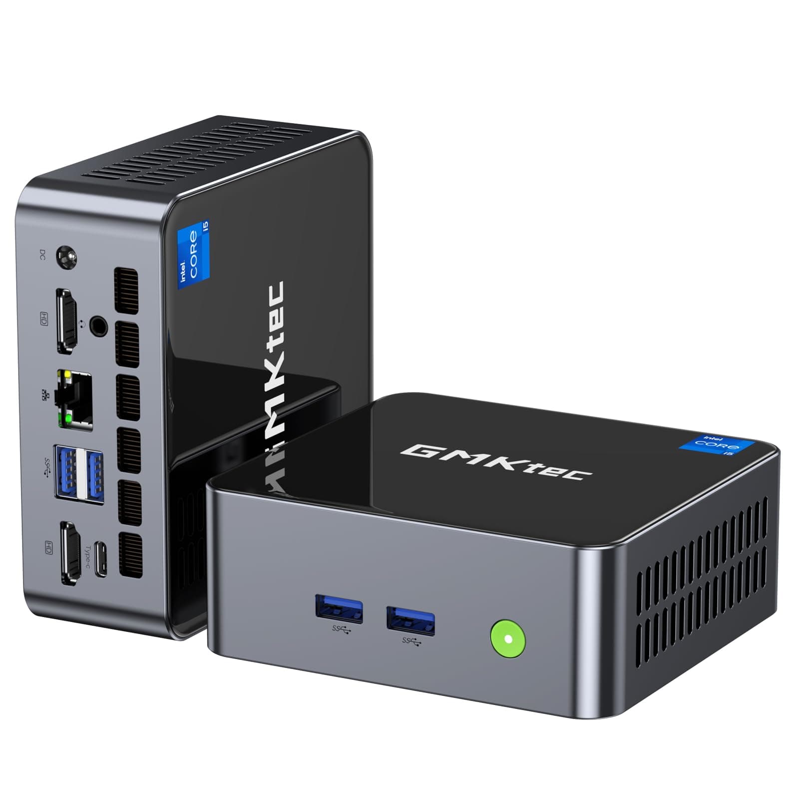 GMKtec M3 Mini PC Intel i5-12450H 32GB 1TB WiFi6 Bluetooth 5.2 MINI PC-Mxilie