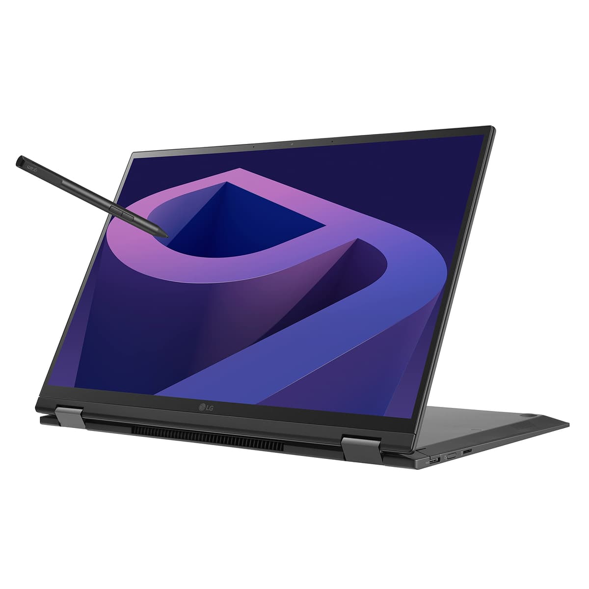 LG gram 16T90Q 2-en-1 16" Touchscreen Intel Evo i7 16GB 2TB Windows 11 16T90Q-K.ADB8U1