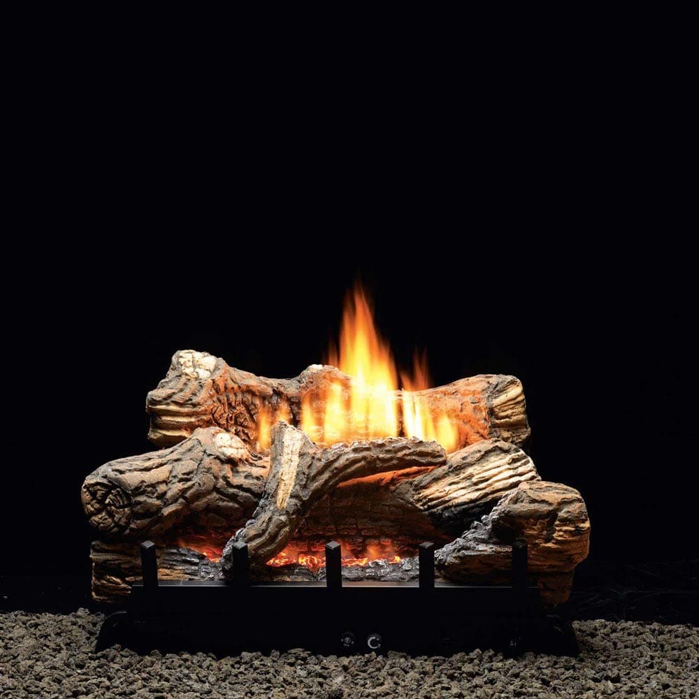 Empire VFDT30LBN Set de Leños Cerámicos y Quemador Contour 30" para Gas Natural