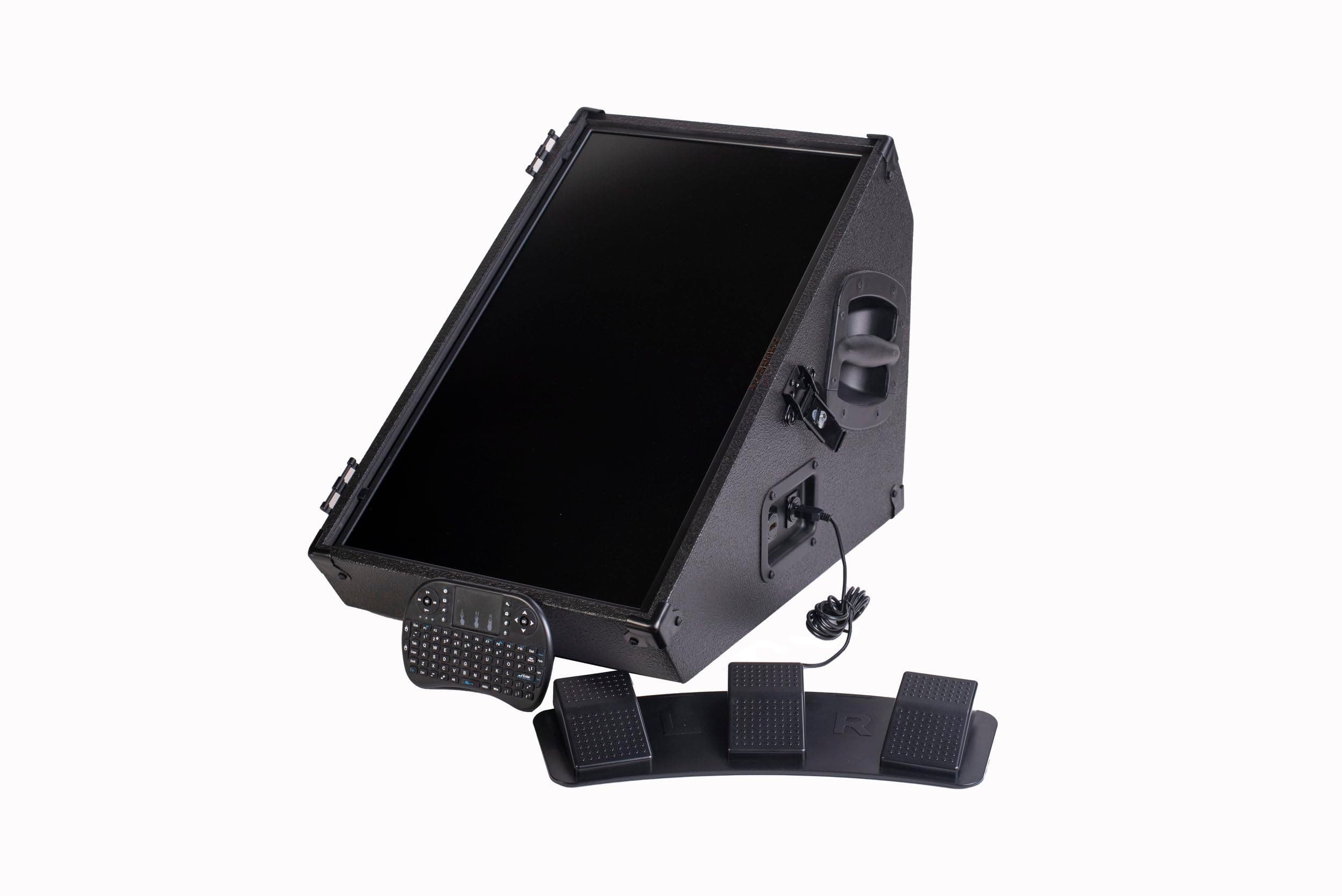 Upstage Creations MOGX Hobby Teleprompter 24" vertical con plexiglás antirreflejo